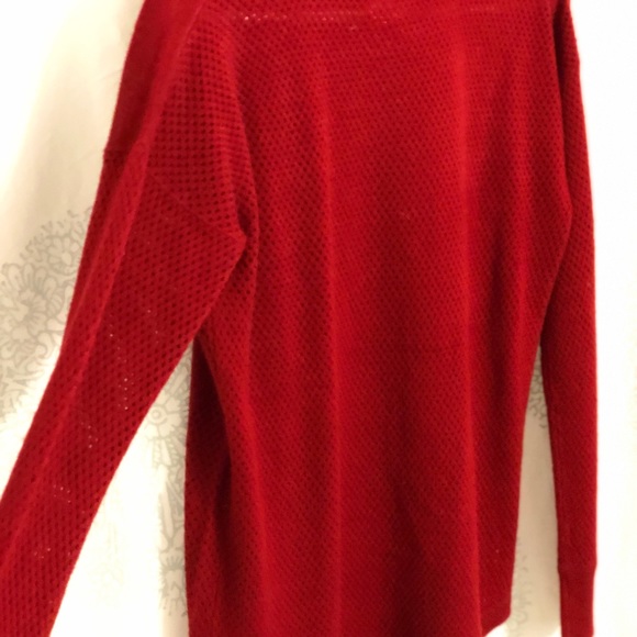 red womens sweater - Picture 4 of 7